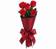 Букет 5 Красных роз Эдлесс Лав #REPLACE_PRED# Шубном