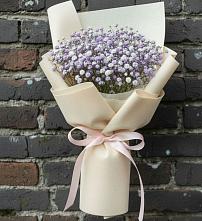 Букет цветов из:  Гипсофила в Шубном