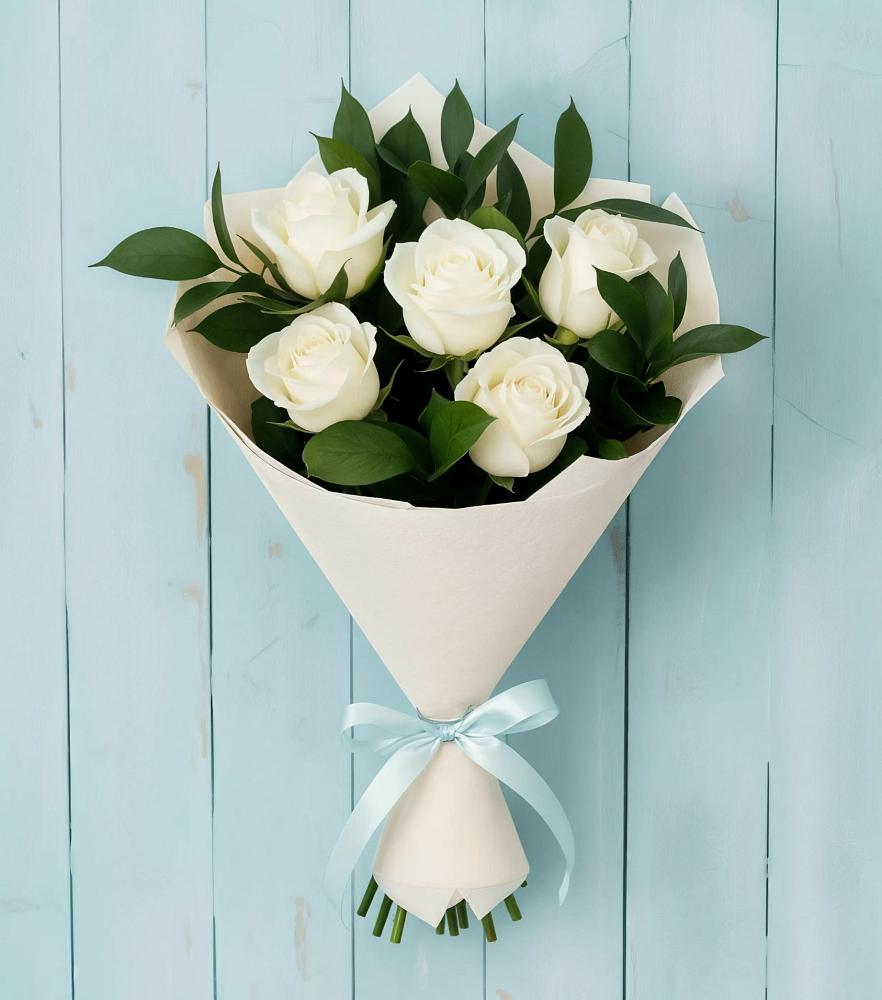 Букет цветов из: Розы в Шубном