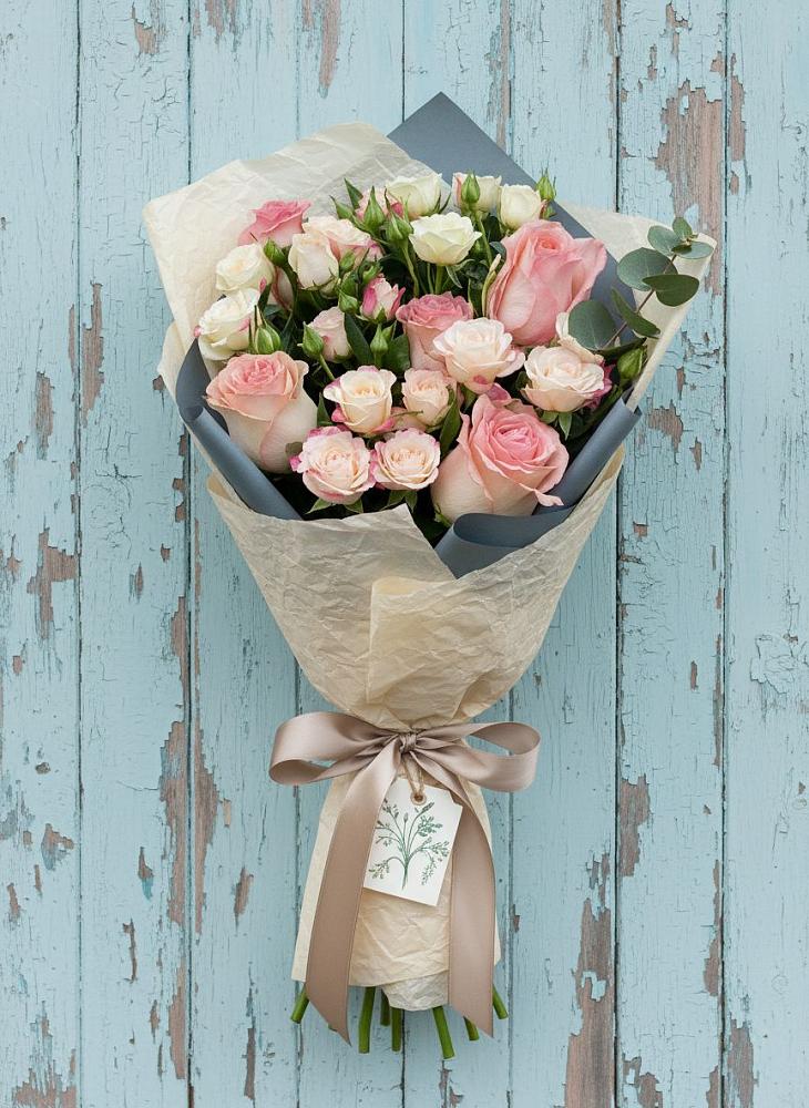 Букет цветов из: Розы в Шубном