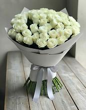 Букет 35 Белых роз в Шубном