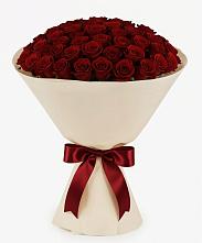 Букет 101 Бордовая роза Блэк Бакарра в Шубном