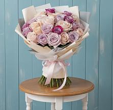 Букет цветов из:  Розы #REPLACE_PRED# Шубном