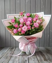 Букет Розовый кустик в Шубном