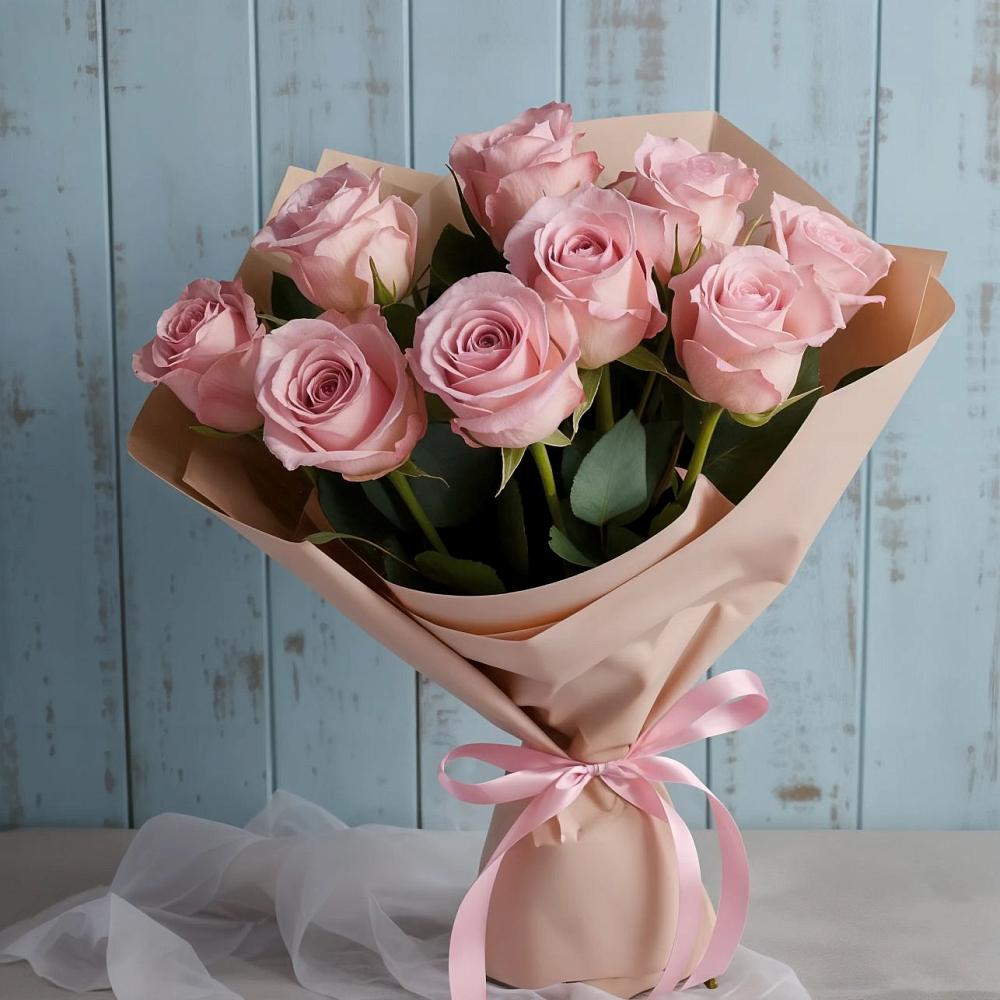 Букет цветов из: Розы в Шубном