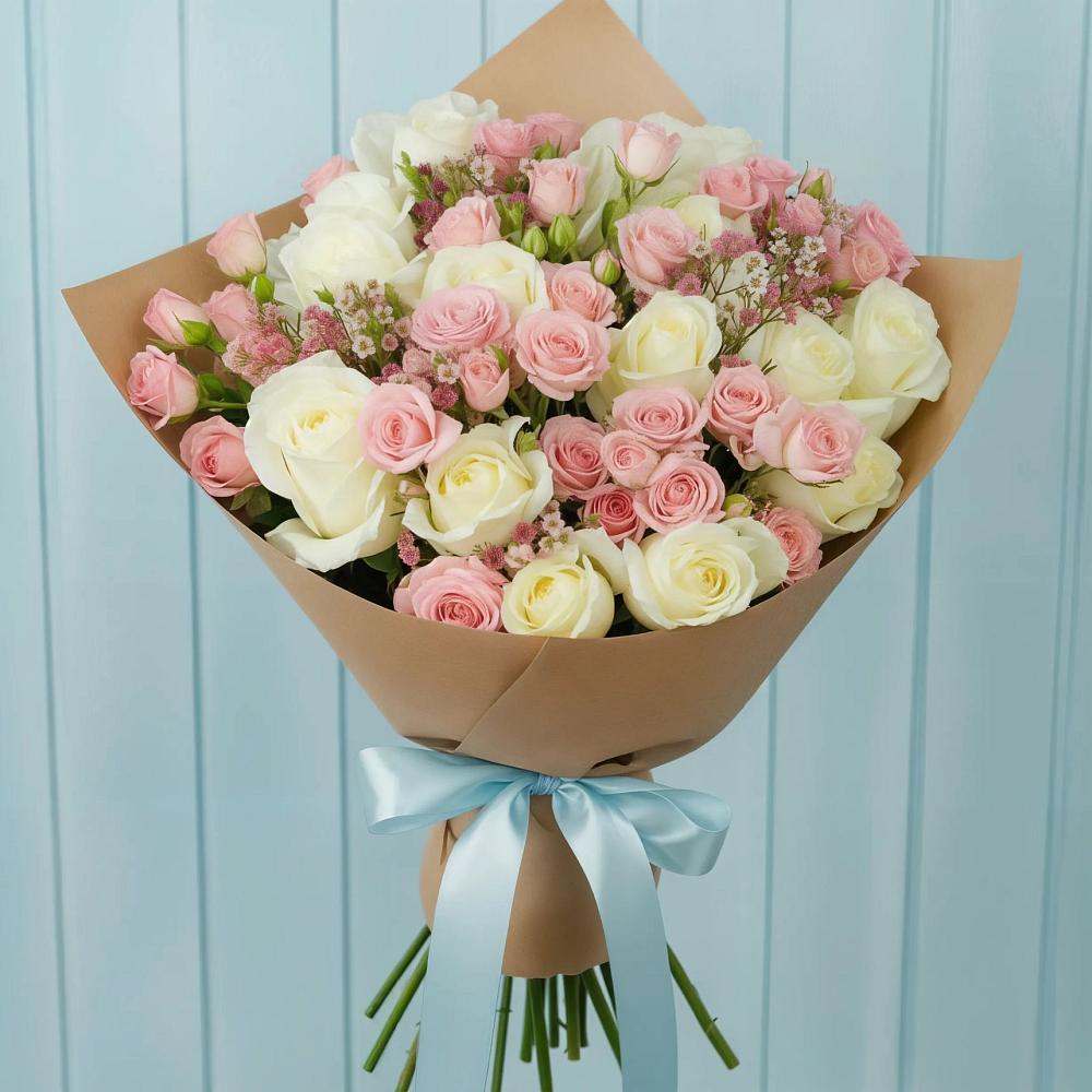 Букет цветов из: Розы в Шубном