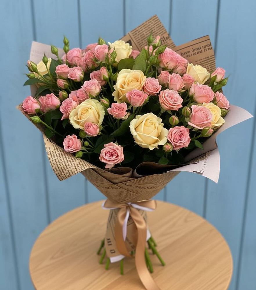 Букет цветов из: Розы в Шубном