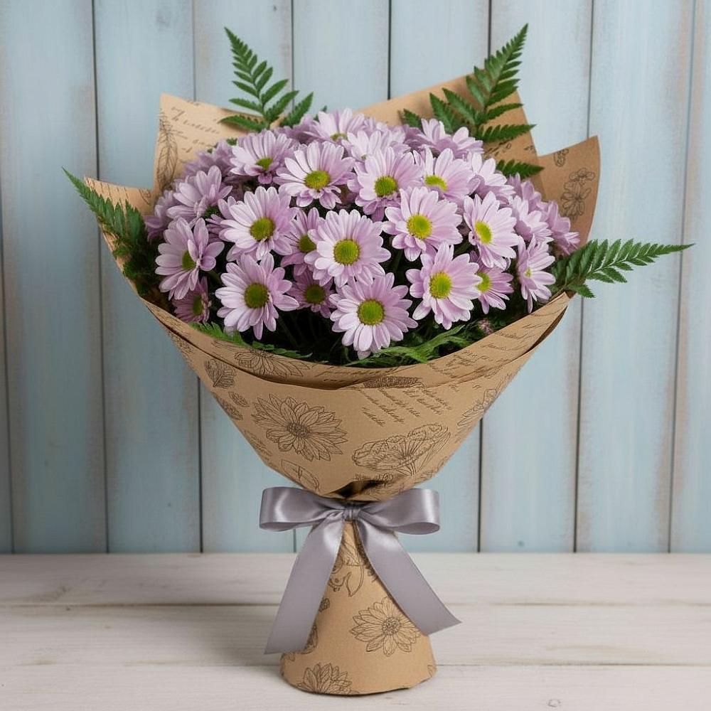 Букет цветов из: Хризантемы в Шубном