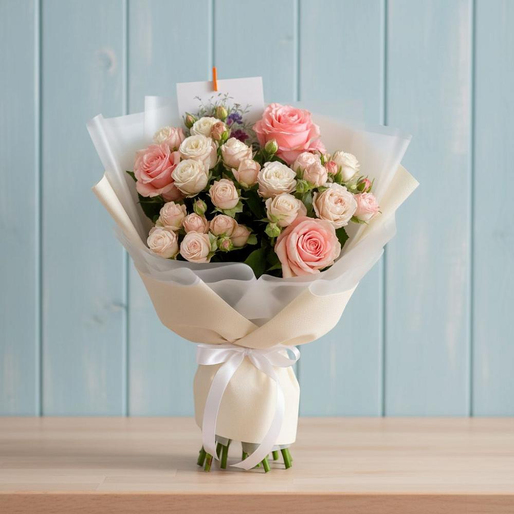 Букет цветов из: Розы в Шубном