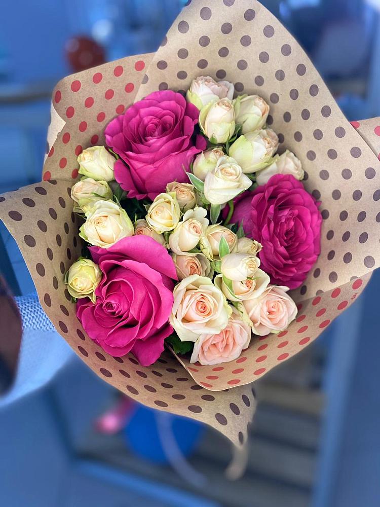 Букет цветов из: Розы в Шубном