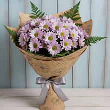 Букет цветов из:  Хризантемы в Шубном