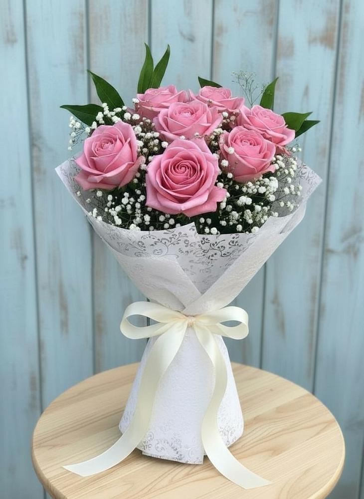 Букет цветов из: Розы в Шубном