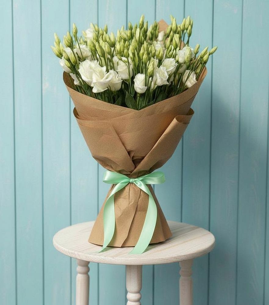 Букет цветов из: Лизиантусы в Шубном