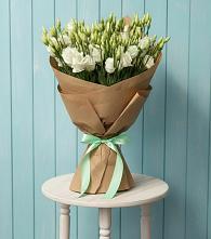 Букет цветов из:  Лизиантусы в Шубном