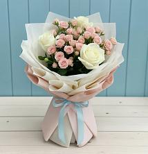 Букет цветов из:  Розы в Шубном