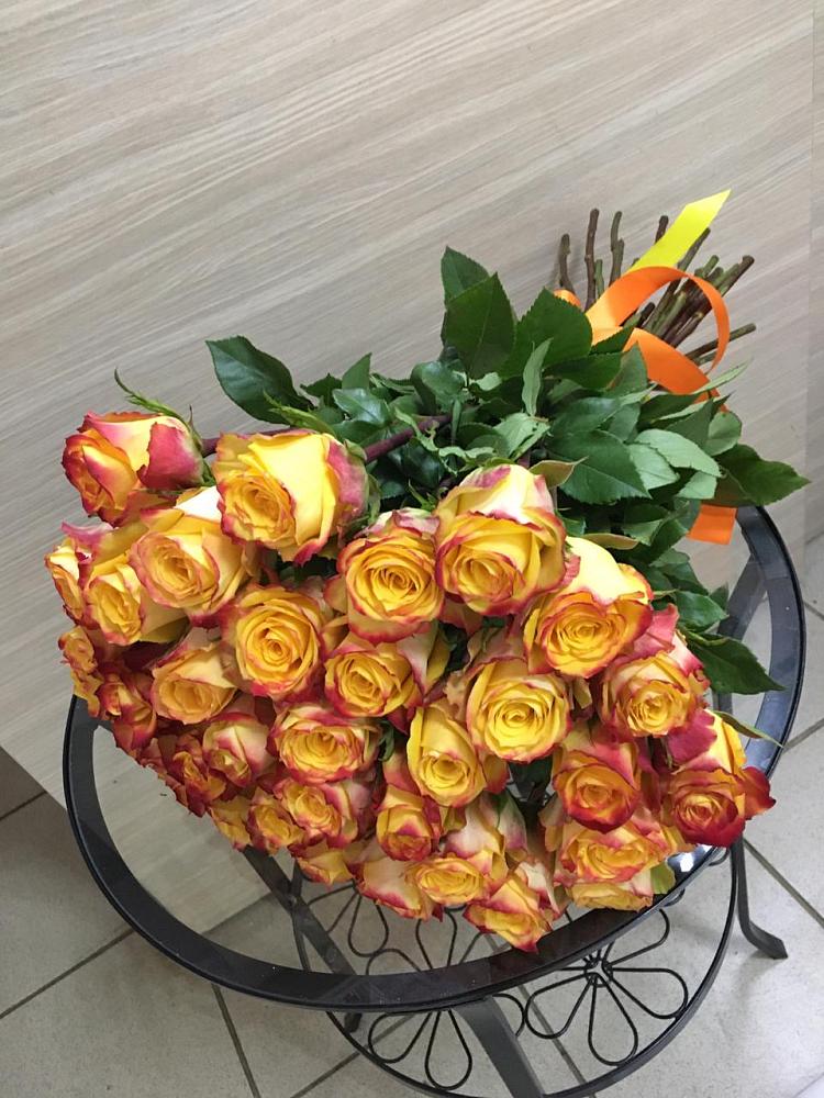 Букет Желтые розы в Шубном