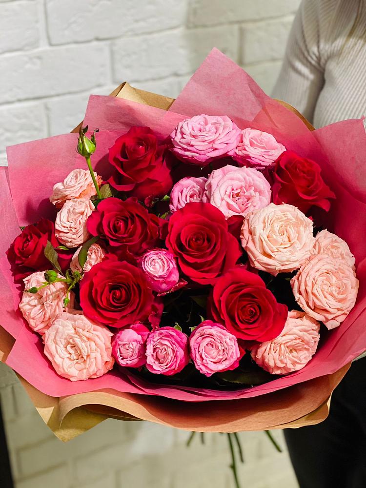 Букет цветов из: Розы в Шубном