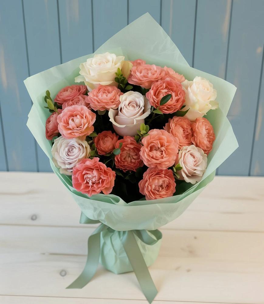 Букет цветов из: Розы в Шубном