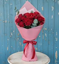 Букет цветов из:  Розы в Шубном