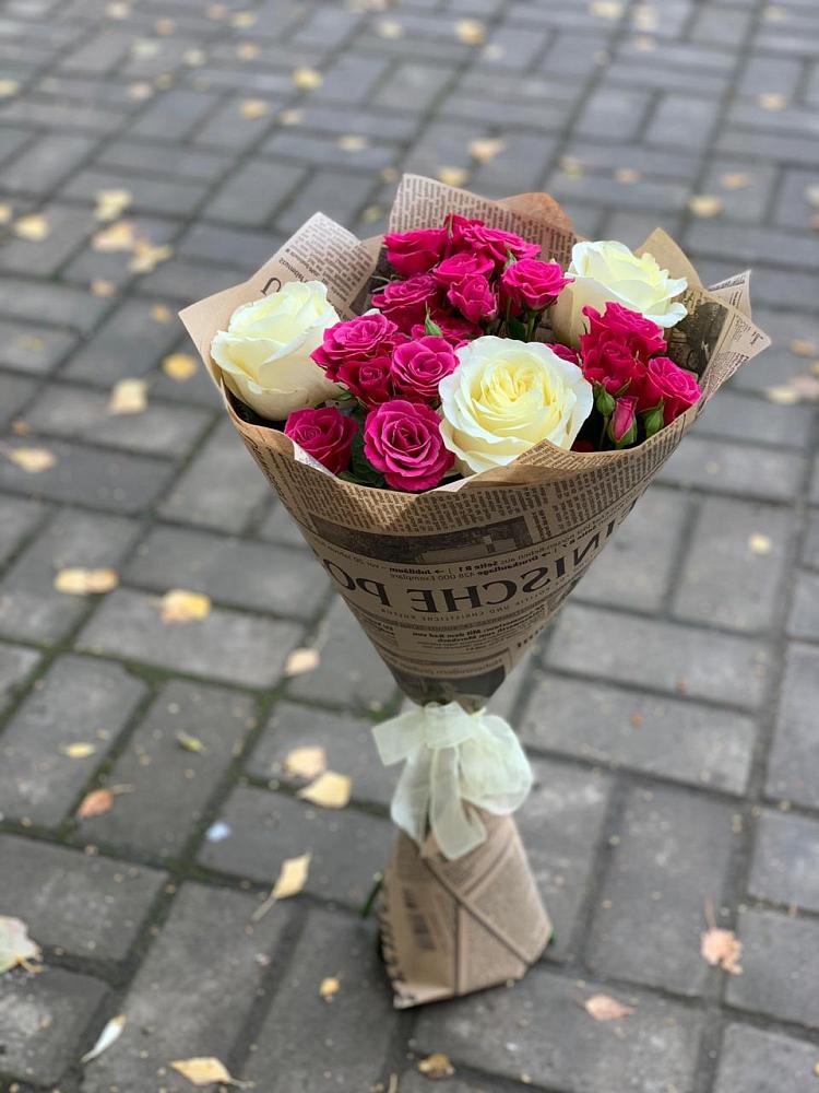 Букет цветов из: Розы в Шубном