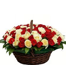 Премиум букет из: Розы #REPLACE_PRED# Шубном