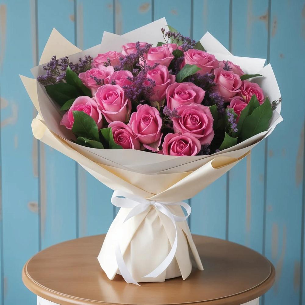 Букет цветов из: Розы в Шубном