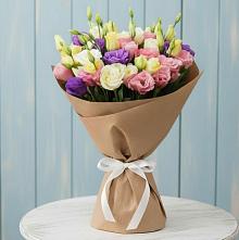 Букет цветов из:  Лизиантусы в Шубном
