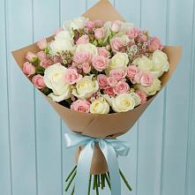 Букет цветов из:  Розы в Шубном